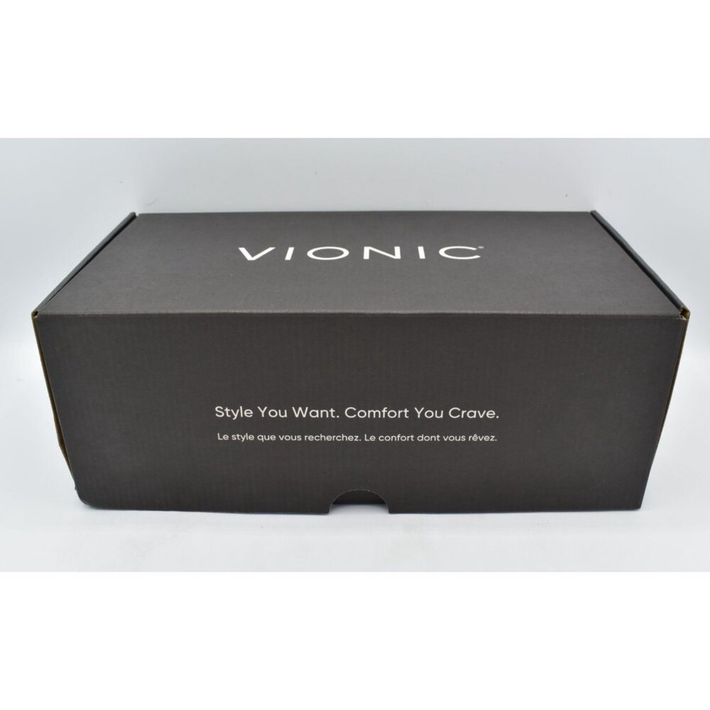 Vionic Womens Size 10 Willa II Silver Metallic Slip On Comfort Loafer Shoes - Picture 12 of 13